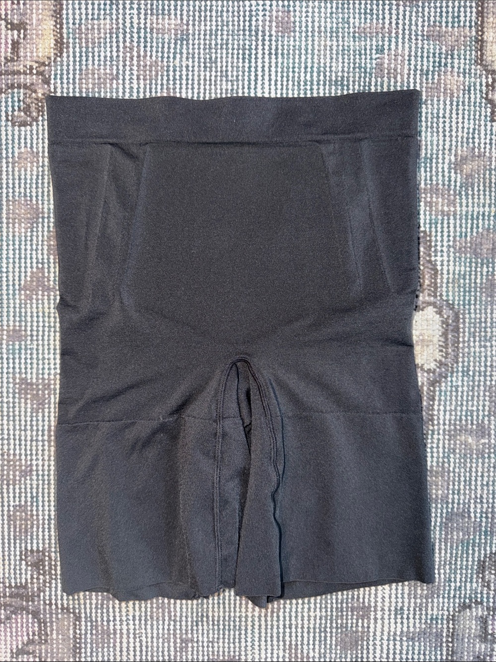 SPANX Black High-Waist Shaping Shorts